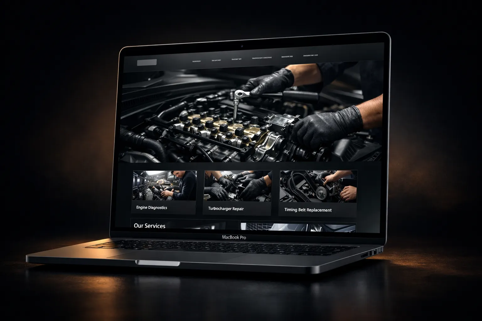 Сайт автосервиса